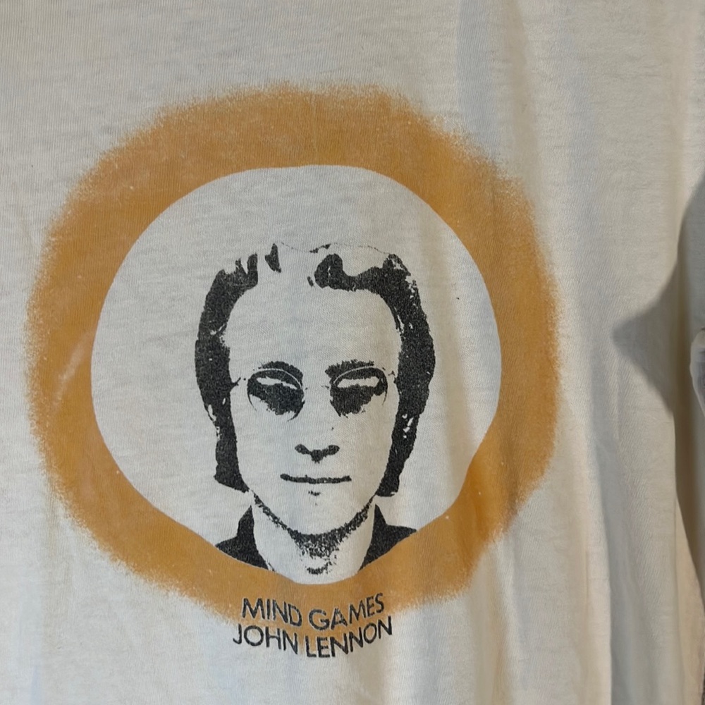 trunk limited edition mind games john lennon TEE Men’s Medium Special Issue